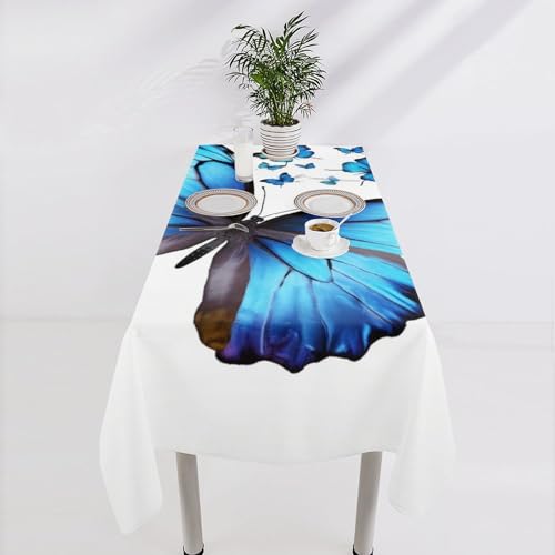 Nappe rectangulaire imperméable anti-tache nappe cuisine infroissable - 5