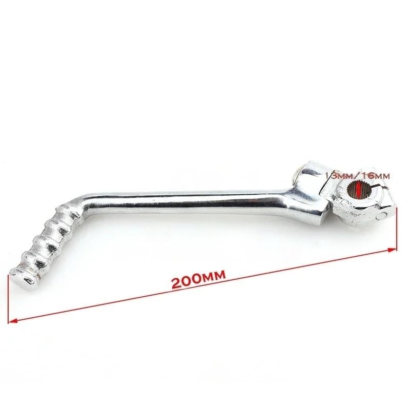 Levier kick universel en acier avec axe amovible 13 mm et 16 mm pour moto - 3