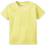 [ユナイテッドアスレ] 5.6オンス ハイクオリティー Tシャツ 500102 [キッズ] 487 ライトイエロー 110
