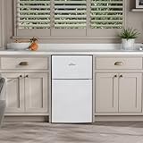 Willow WW50UCFF 86L Under Counter Fridge Freezer with 4* Freezer Rating, Adjustable Thermostat, Low Noise Level, 2 Years Warranty - White - Image 2