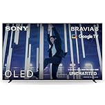 Sony BRAVIA 8 OLED 55 Pollici 4K HDR Google Smart TV | Gaming Menu per PlayStation 5, IMAX Enhanced, Dolby Vision Atmos, Chromecast, AirPlay, 120Hz 55XR80