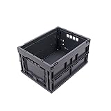 20 LITER FASSUNGSVERMÖGEN - Die stabilen Klappboxen aus Polypropylen haben mit den Maßen 40 x 30 x 22 cm und einem Fassungsvermögen von 20 Litern die ideale Größe als Einkaufsbox oder Werkzeugkiste und können spielend einfach zu- und aufgeklappt werden