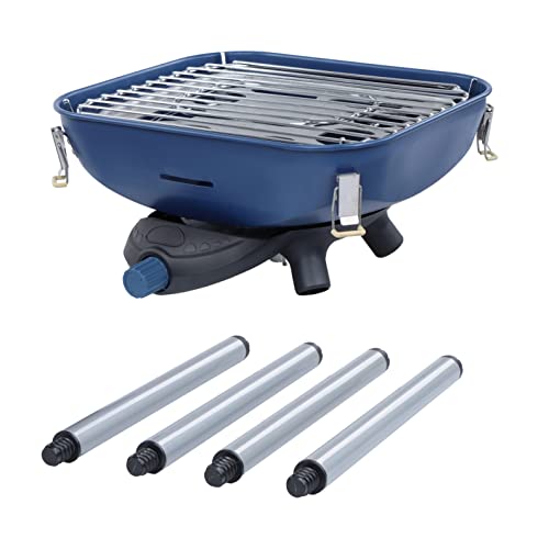 Redline Canyon Camping Grill 3 In 1 Portable Gas Stove 7,000 Btus Propane Grill Camping Grill Grid And 2-Sided Baking Pan With Wok #TOP5