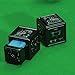 Chalk Holder Pool Billiards Chalk Holder Billiard Pool cue Chalk Holder Premium Billiard Chalk Box Square Pool cue Chalk Holder Silent Billiard Accessories (Black Billiard Chalk Box)