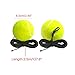 Shurhome Portable Tennis Trainer Tennis Practices Rebounder with String Single Tennis Training Equipment for Self-Pracitce
