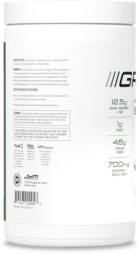 image for JYM Supplement Science JYM Greens Super Food Powder for Performance, W