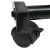 American Sound Connection 5 Guitar Rolling Cart Stand Pro Audio Stage, Studio or Display Rubber Divider Electric or Acoustic Guitar Holder