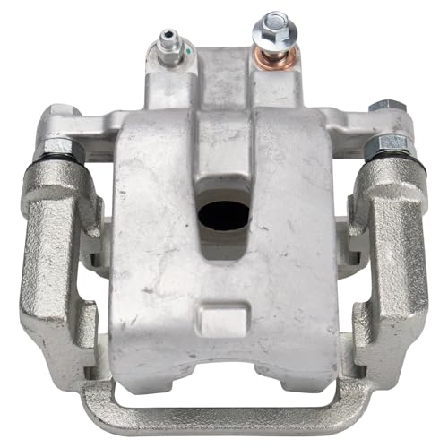 Image of TRQ Rear Brake Pad & Rotor Kit Semi-Metallic Compatible with 2009 Dodge Challenger