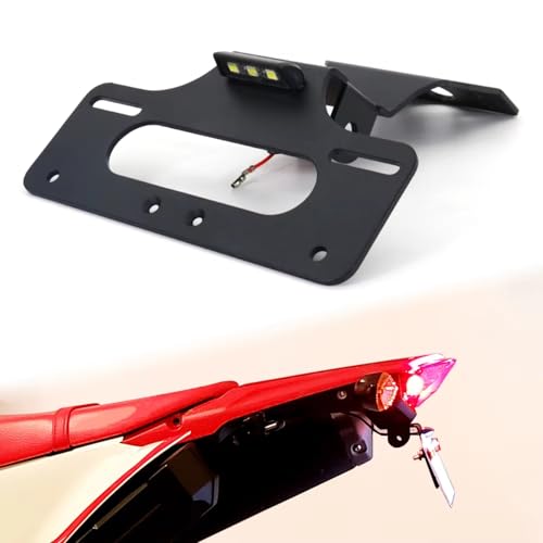 Support plaque d'immatriculation eliminator CRF300L queue bien rangée - 3