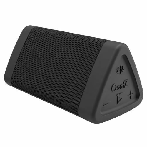 OontZ Angle 3 (4th Gen) Portable Bluetooth Speaker 12W Stereo Sound 24 Hour Playtime Rich Bass 100 Foot Wireless Range Waterproof Home Outdoor Travel Great Gift (Black)