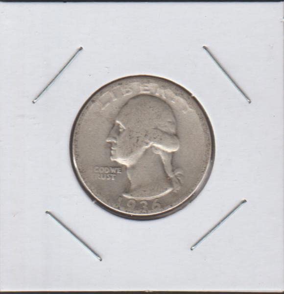 1945 S Washington (1932 to Date) (90% Silver) Quarter Choice Fine