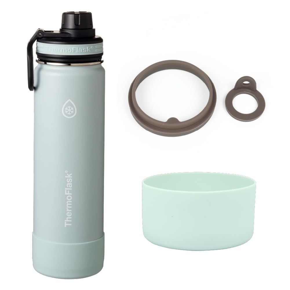 Takeya ThermoFlask Light 24oz Ice Green Cold Insulated Stainless Bottle