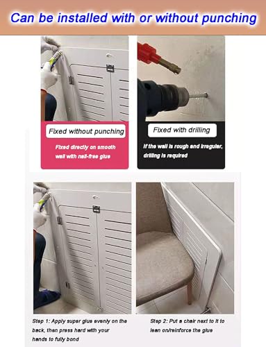 Panneau d'accès encastré en PVC installation facile et étanche - 6
