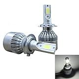2. Fácil instalación Xyamzhnnn 2 PCS C9 H7 18W 1800LM 6000K Fuera DE AUTOMÁTICO IP68 AUTOMÁTICO AUTOMÁTICO AUTOMÁTICO AUTOMÁTICO con 2 LÁMPULAS DE LED COB, DC 9-36V (Color : White Light)