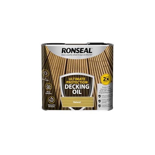 Ronseal Ultimate Protection Decking Oil Natural 2.5L