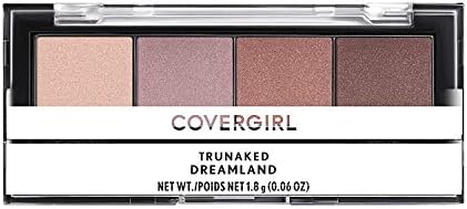 COVERGIRL COVERGIRL Trunaked Quad Eyeshadow Palette, Dreamland, Dreamland, 0.06 Ounce (99350046919)