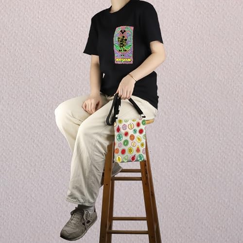 MNIGIU Funny Feminine Fruit Gift Fruit Vagina Crossbody Bag Vulva Fruit Gift Sliced Fruit Gift OBGYN Gift For Feminist4