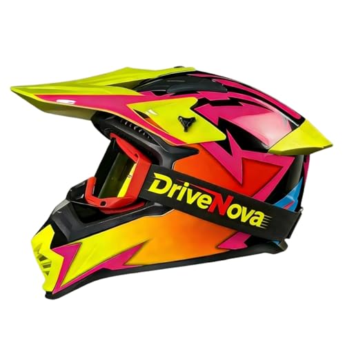 Casque ATV avec 3 garnitures amovibles pour résoudre les problèmes de taille