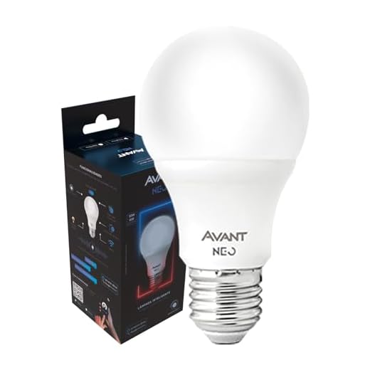 Lâmpada Inteligente LED Smart WI-FI compatível com Alexa, linha NEO, 10W, Luz branca e amarela (2700K-6500K), Bivolt, Avant
