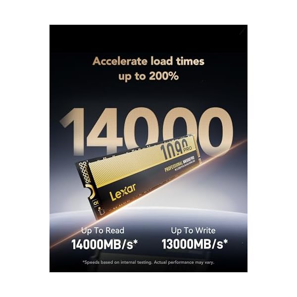 Lexar NM1090 Pro SSD PCIe 5.0 Gen5 4TB  hasta 14,000 MB/s - Image 4