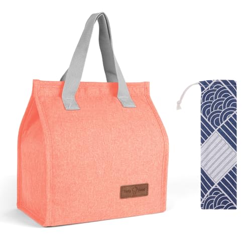 Vicloon Bolsa del Almuerzo,Bolsa con Aislamiento Térmico para Comida,Bolsa de Aislamiento Impermeable,Bolsa Térmica Porta Alimentos,Térmico Organizador del Almuerzo para Trabajo,Clase,Viajes,Salidas