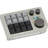 KB16 マクロメカニカルキーボードアルミニウム製/片手キーボード/RGB VIA ホットスワップ プログラム機能対応可能/16キー/Ps Pr LrC Blenderなどのソフトに利用可能 (Soy)