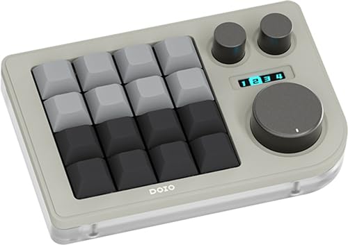Amazon | KB16 マクロメカニカルキーボードアルミニウム製/片手