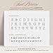 Curio Press Personalized Stationery Set, Custom Note Cards with Name & Monogram, Personalized Thank You Cards with Envelopes, Personalized Note Cards Handmade Stationery Cards - Outline Mono Flat