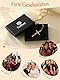 FaithHeart Rosenkranz Halskette für Damen Herren Orthodoxes Kreuzkette Edelstahl Rosenkranzkette Lange Jesus Kette mit Maria Gebetskette Silber Wundertätige Medaille Rosary Necklace Schmuck