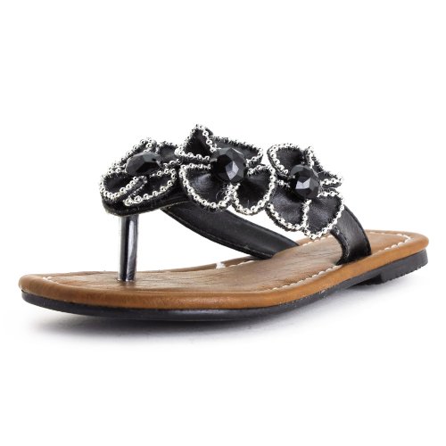 Generation19 Girls Flower Ribbon Flip-Flops2