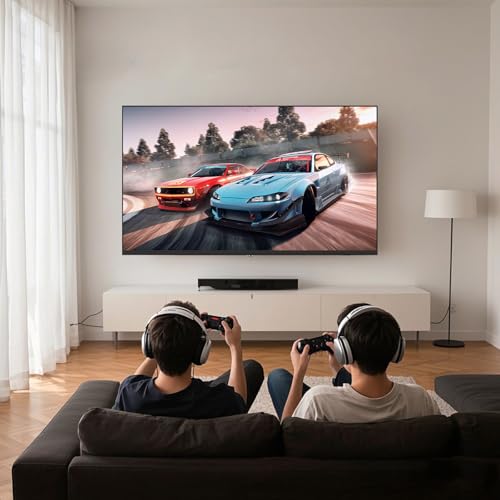 Image of TuTu 32 Inch HD TV, 2K LED Small Flat Screen Non-Smart Television, Works with Apple TV, Fire Stick, Roku, Google, TiVo, Xumo, and Streaming Devices