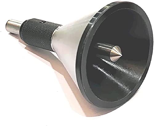 Engineer Machinist Bell Punch Hand DIY Tool for Center Finding on a Round Bar- Accurate & Precise (Metal, BIG)