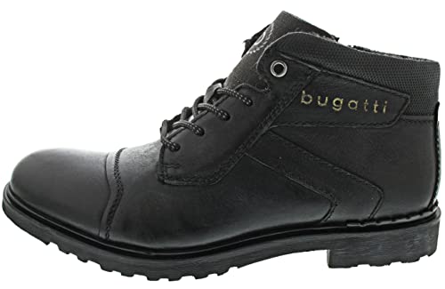 Preisvergleich Produktbild bugatti VITTORE Herren Schnürstiefel in Schwarz, Größe 41