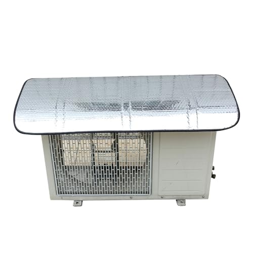 Cubierta de aire acondicionado para exteriores y protector de CA de papel de aluminio 110x55 3