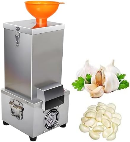 200W Electric Garlic Peeling Machine, Industrial Garlic Separator, Commercial Peeler for Restaurant and Kitchen
