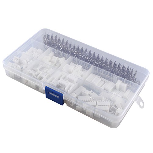 HALJIA 560PCS 2.54 mm filo e alloggiamento