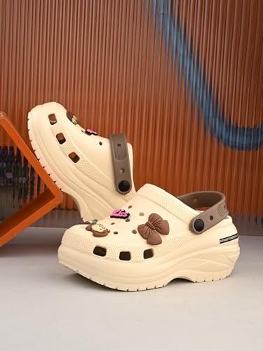 Image of DOCTOR HEALTH SUPER SOFT Women's Cartoon Charm Clogs | Lightweight EVA Slip-On Sandals | Breathable Anti-Slip Casual Garden Shoes for Boys Girls Indoor Outdoor Everyday Wear