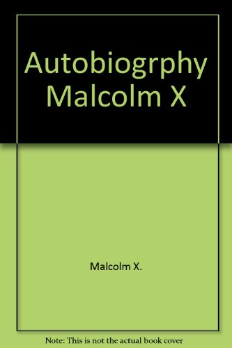 Autobiogrphy Malcolm X 034528187X Book Cover