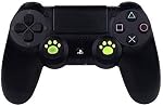 Poignée en silicone Bouchon de fermeture de poignée Bouchon pour Sony PS3 PS4 PS2 Xbox One Xbox 360 Xbox One X S PS4 Pro Imprimé de chat mince (10 PCS)