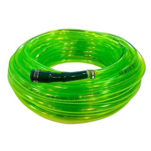 Image of ARMORX Water Hose Pipe (20 meter) - Flexible, Kink-Free, Leak-Proof Watering Pipe with Tap Connector - Ideal for Gardening, Car Washing, Pet Bathing, Outdoor Cleaning & Farming