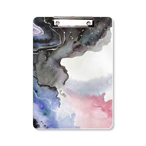Porte-bloc A4 abstrait aquarelle encreur pour bureau