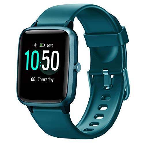 Letsfit Smart Watch, Fitness Tracker with Heart Rate Monitor, Activity Tracker with 1.3 Inch Touch Screen, IP68 Waterproof Pedometer Smartwatch with Sleep Monitor, Step Counter for Women and Men