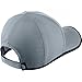 Nike Unisex Feather Light Adjustable Hat, Grey/Black, One Size (Adjustable)
