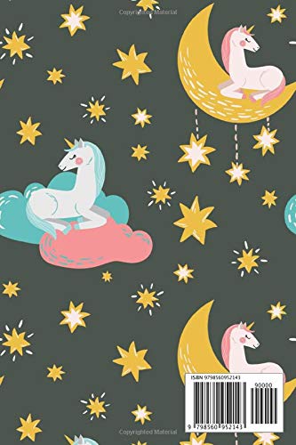 Unicorn Journal: Beautiful Christmas Greeting Gift for Teens Students Teachers Coworkers Friends Family: Wide Lined Ruled Paper Notebook Workbook 108 pages (6" x 9") image 3