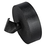 [Emballage et dimensions] --Vous recevrez un rouleau de bande de similicuir double face noir, environ 5 m de longueur, 30mm de largeur et 1.6mm d'épaisseur. Longueur adéquate pour vos différents besoins d'utilisation