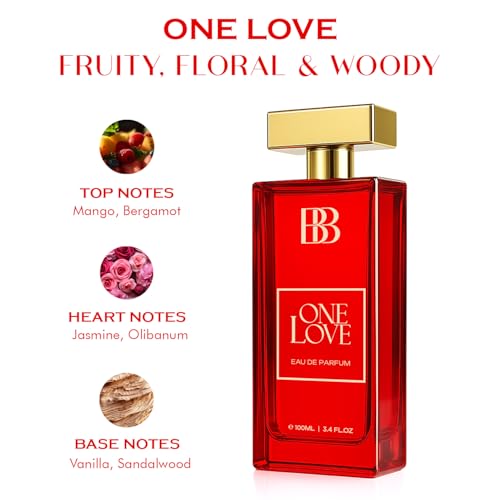 Image of Bergamot Beaute One Love Perfume for Women|100ml Long Lasting Parfum Fragrances |Perfume For Woman| Bergamot, Vanilla & Jasmine Notes|