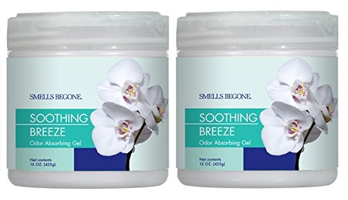Smells Begone Air Freshener Odor Absorber Gel - Absorbs and Eliminates Odor in