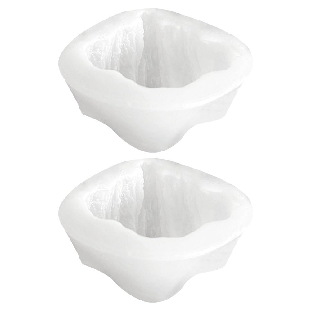 Moule en silicone IMIKEYA blanc anti-adhésif pour ne plus rater la forme de vos mini desserts