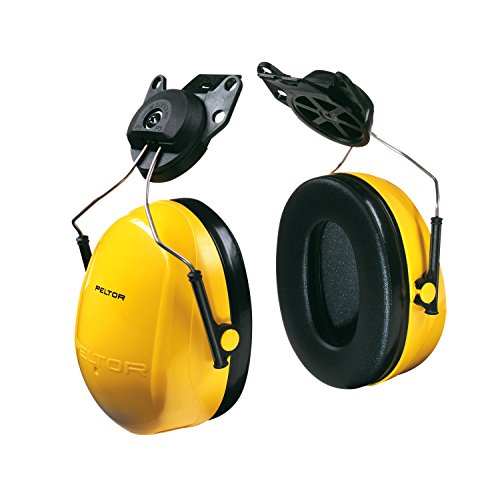 3M Peltor H9P3E Optime 98 Helmet Attachable Earmuff, Hearing Protection, Ear Protectors, NRR 20 dB