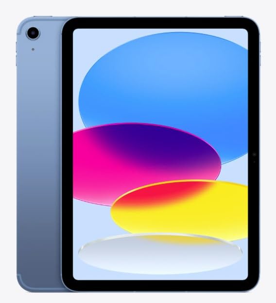 2025 Apple iPad (11-inch, Wi-Fi + Cellular, 256GB) - Blue (Renewed Premium)